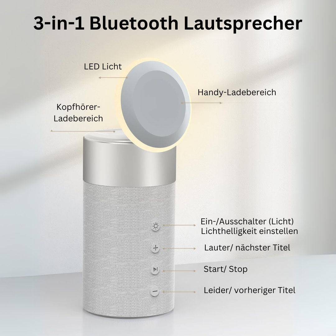 3-in-1 Bluetooth Lautsprecher