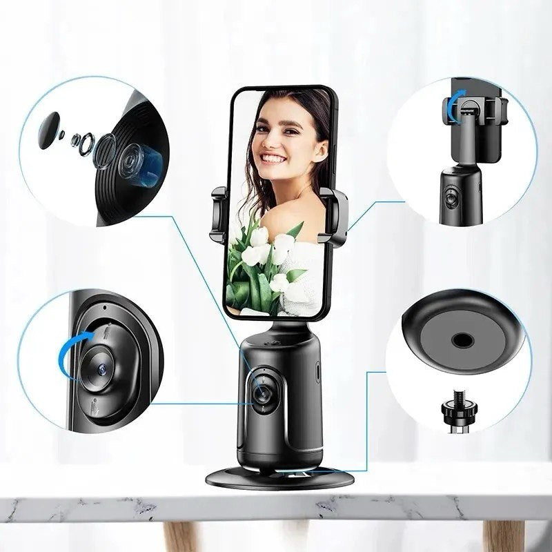 360° Smart Tracking Kamerastick – Perfekte Aufnahmen in Bewegung