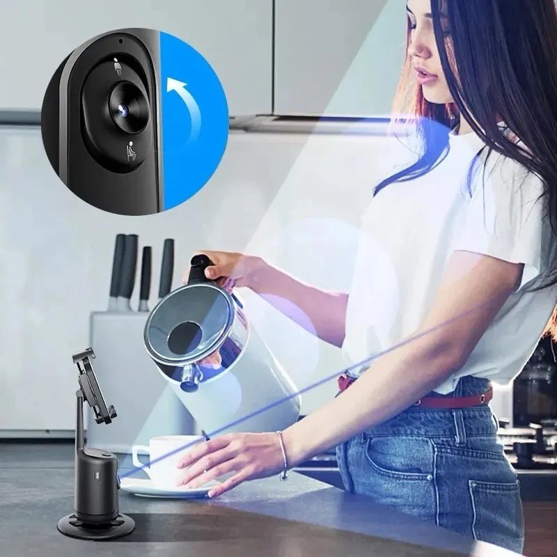 360° Smart Tracking Kamerastick – Perfekte Aufnahmen in Bewegung
