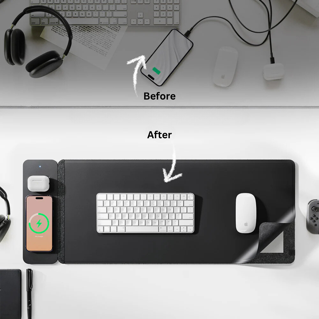 "SmartCharge" Schreibtischunterlage