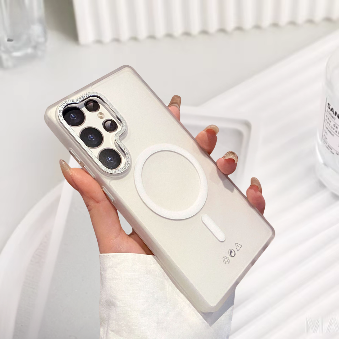 Samsung MagSafe-Hülle (Transparent) | "Kingdom"