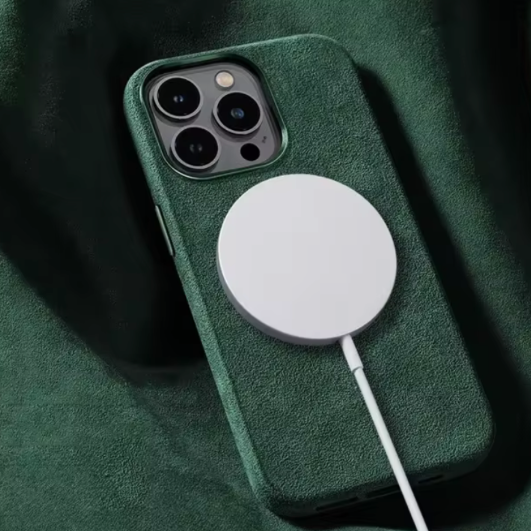 iPhone MagSafe-Schutzhülle | "Alcantara"