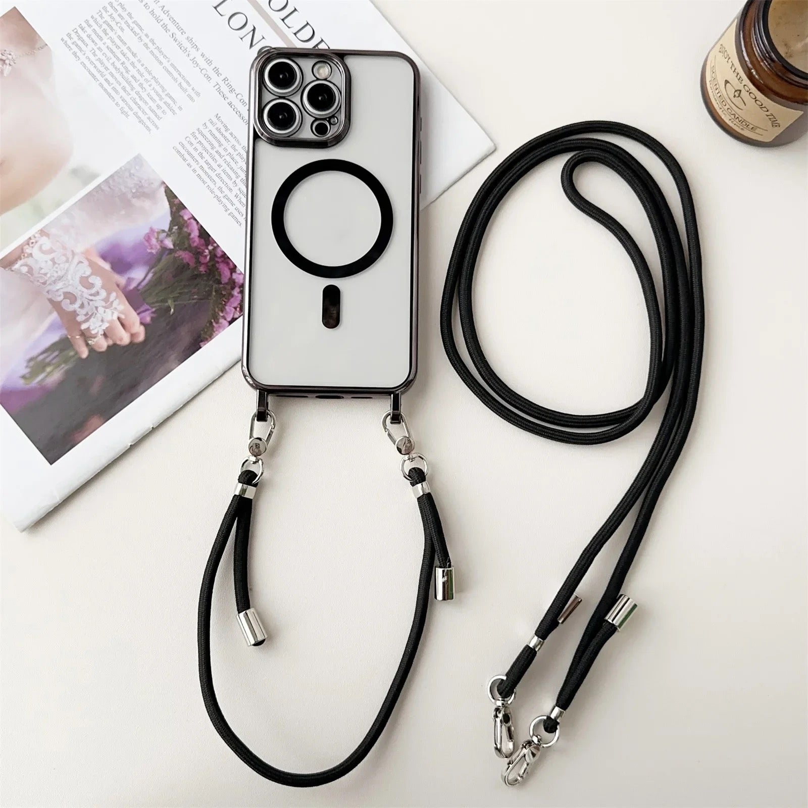 iPhone MagSafe-Umhängehülle | "Saint"